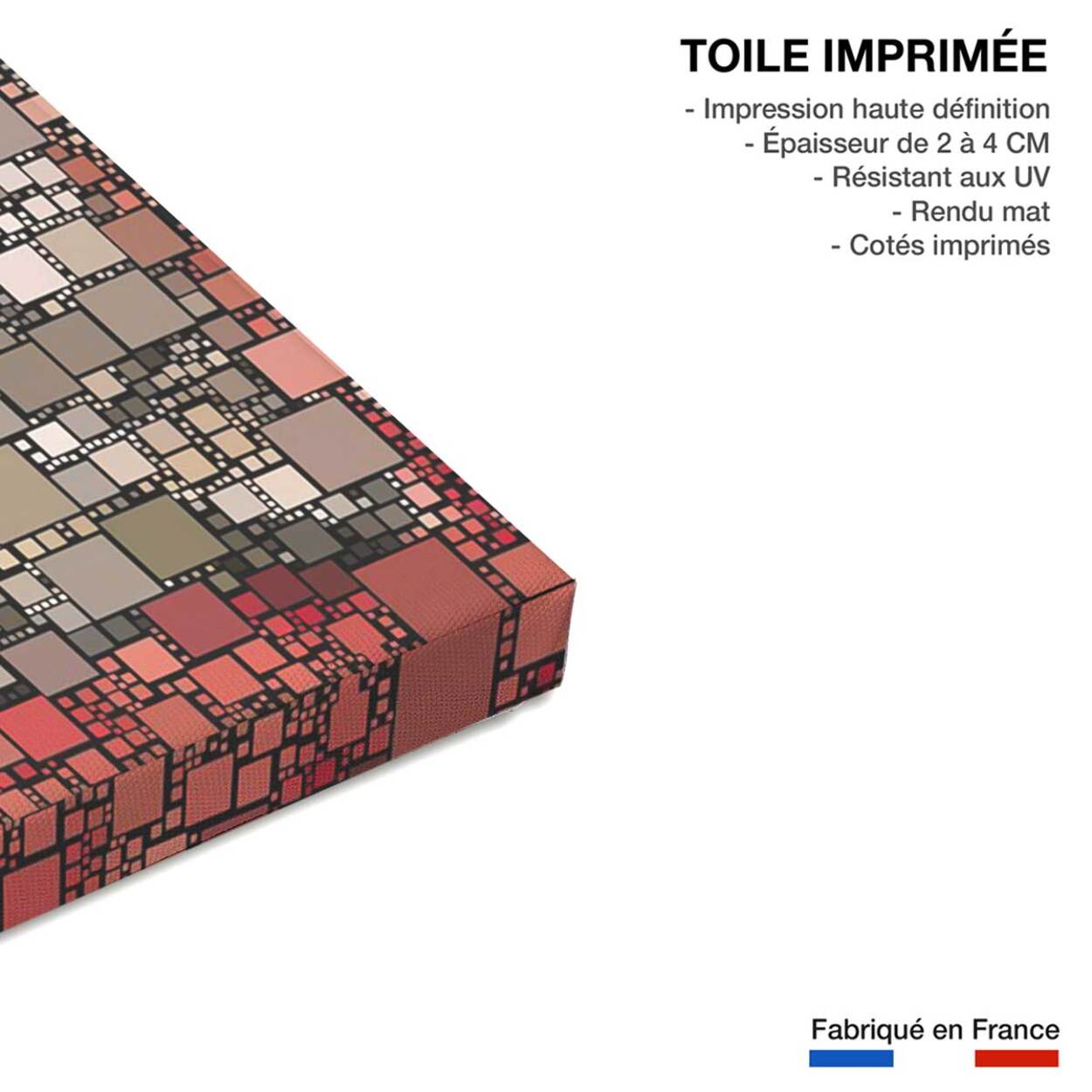 Tableau vitraux king's college Toile imprimée