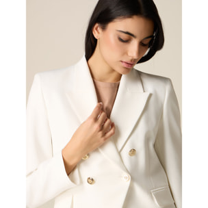 Oltre - Blazer cruzado - Blanco