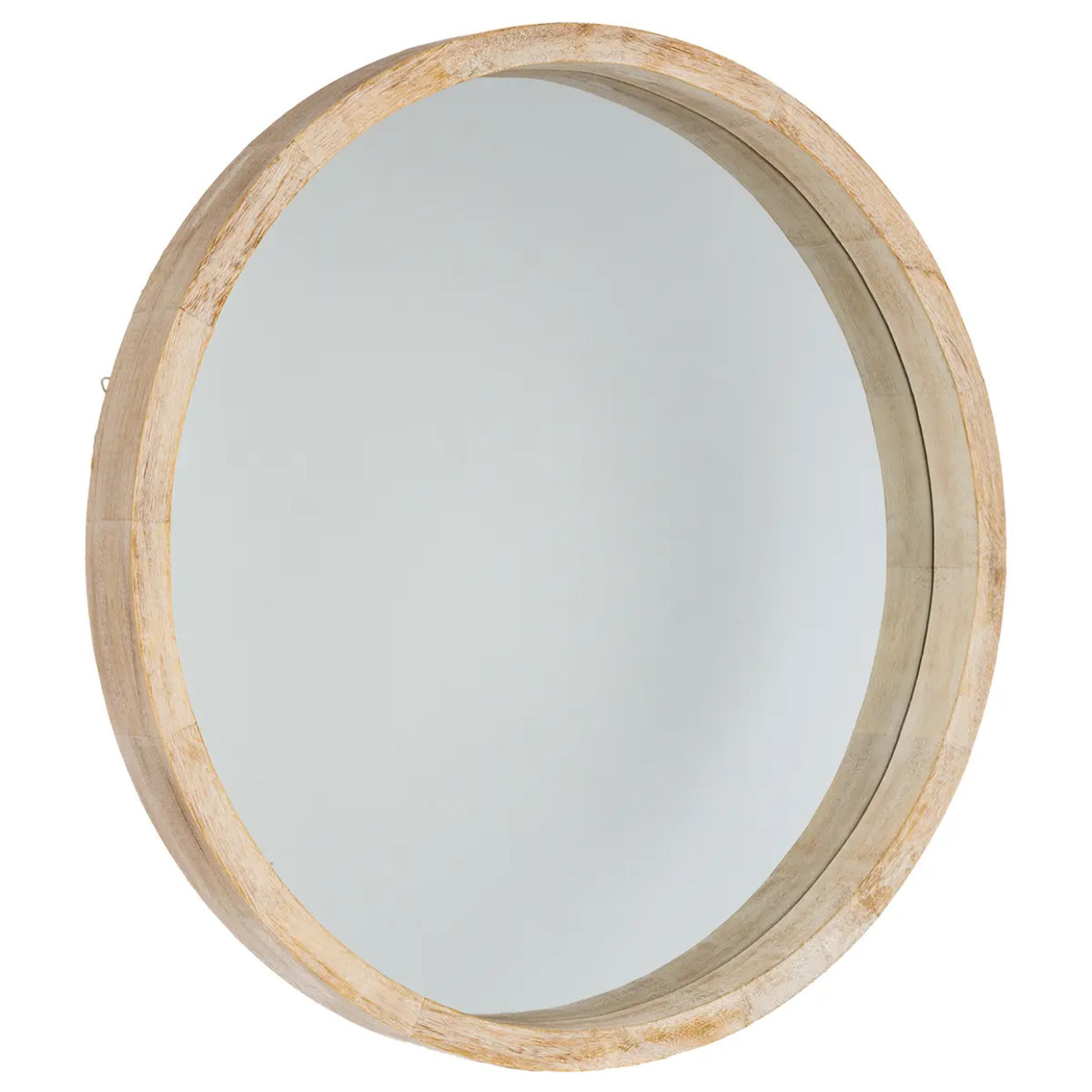 Miroir en bois D50 cm