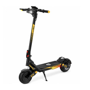 Pneu 10'' Tubeless Tout-terrain – Autonomie Jusqu'à 80 km – Double Moteur 500W – Poids 30Kg – Batterie 48V/18,2Ah – Trottinette Électrique