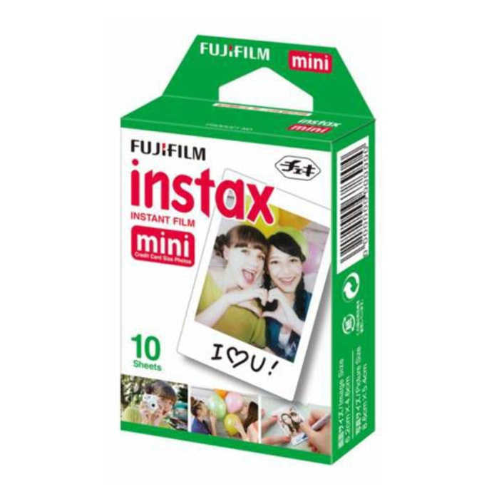 Papier photo instantané FUJIFILM Instax Mini (x10)