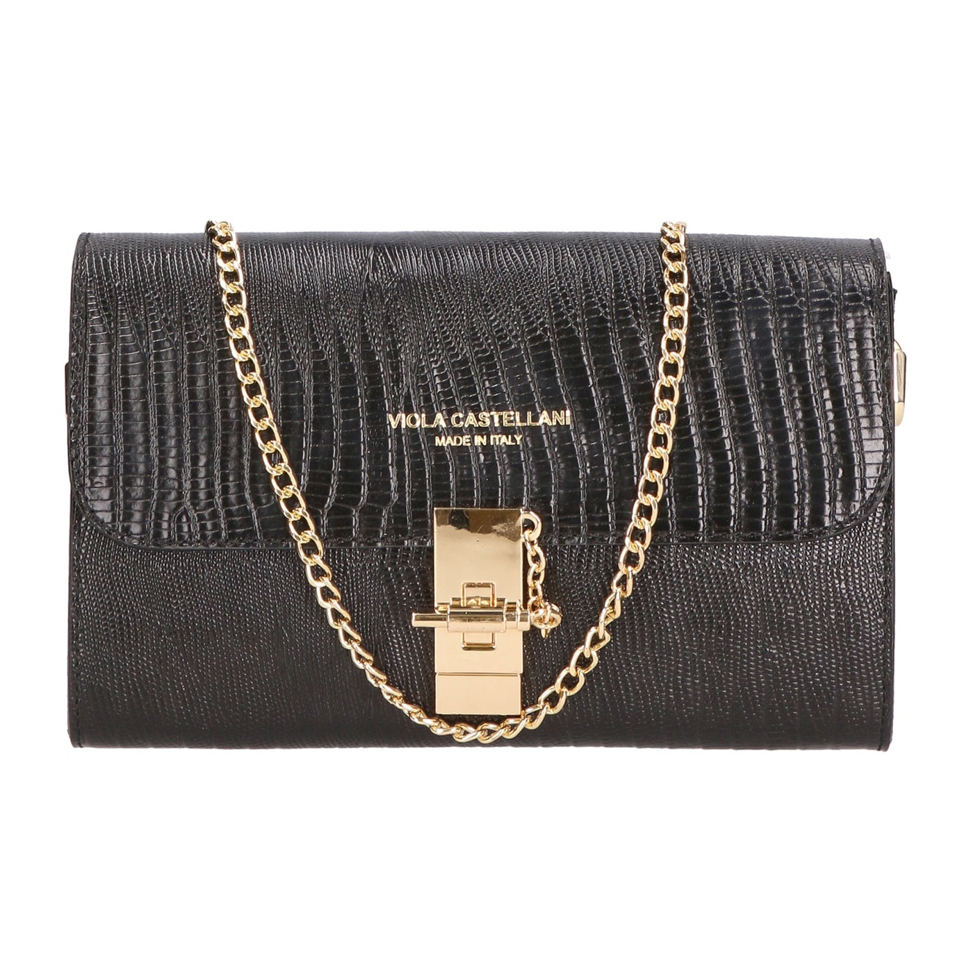 Borsa a mano da donna Made in Italy - Modello Hope - Vera pelle - 23.0 x 13.0 x 5.0 cm