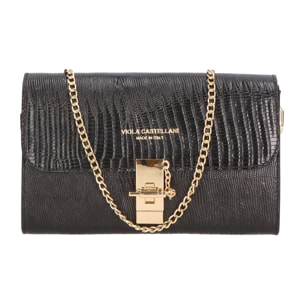 Borsa a mano da donna Made in Italy - Modello Hope - Vera pelle - 23.0 x 13.0 x 5.0 cm