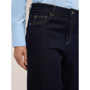 Motivi - Jeans barrel fit lavaggio rinse - Blu