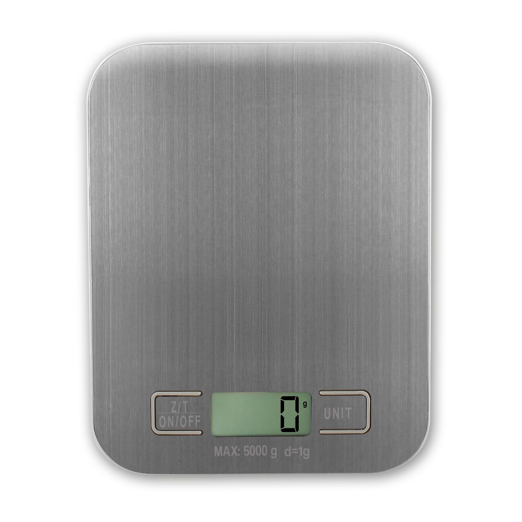 Balance de cuisine électronique en acier inoxydable 5kg