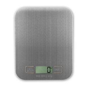 Balance de cuisine électronique en acier inoxydable 5kg