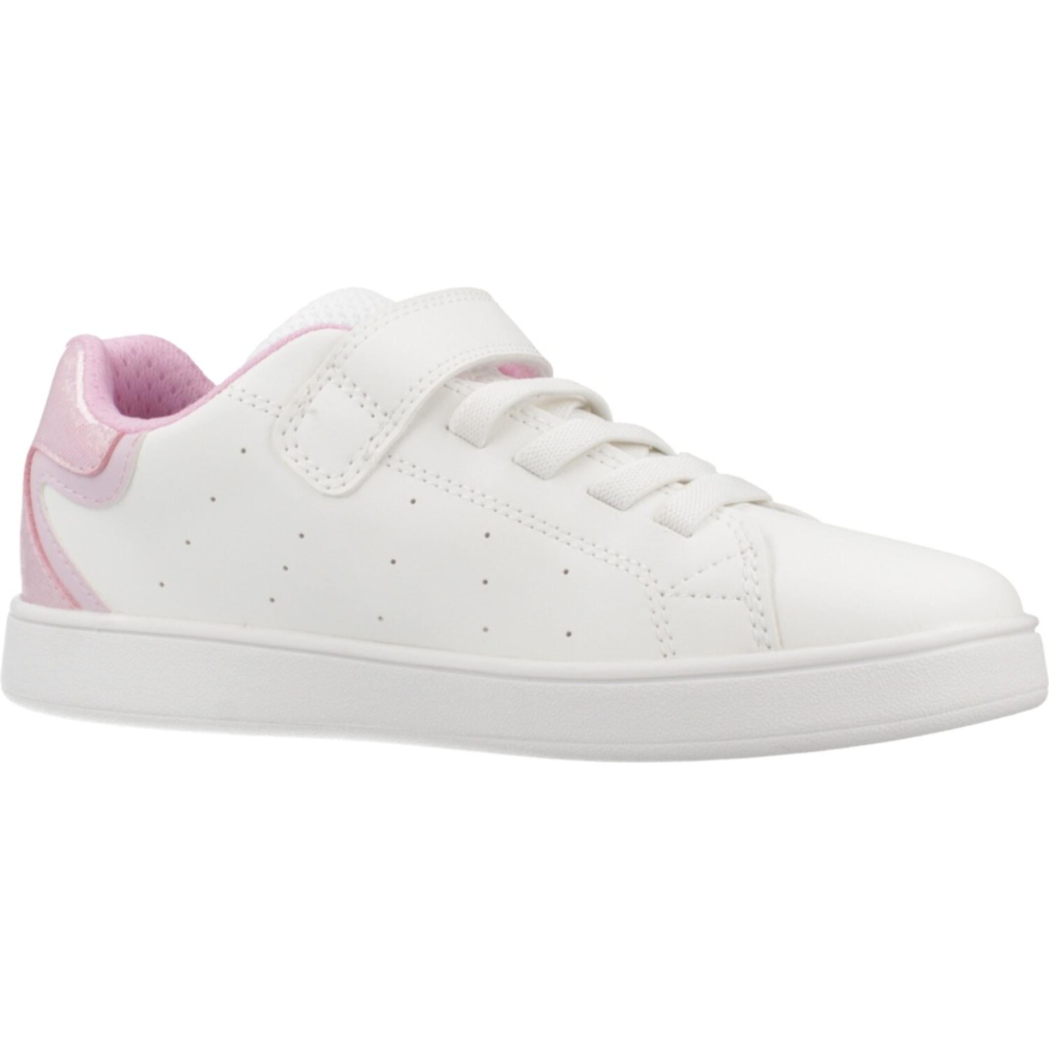 Zapatillas Niña de la marca GEOX  modelo J ECLYPER A BLANCO
