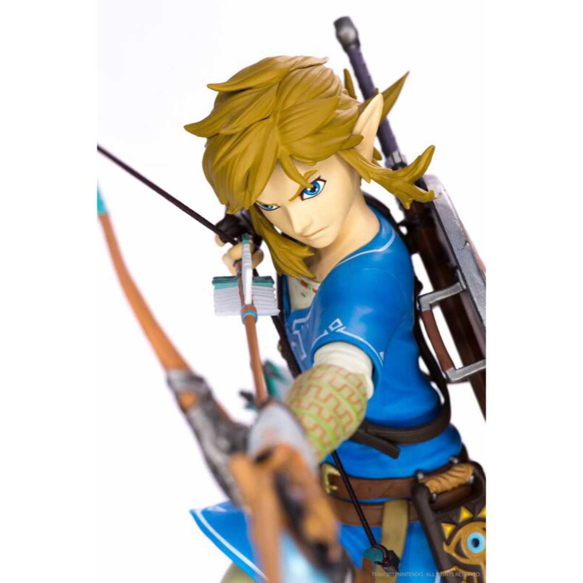 The Legend of Zelda Breath of the Wild Statua in PVC Link 25 Cm First 4 Figures