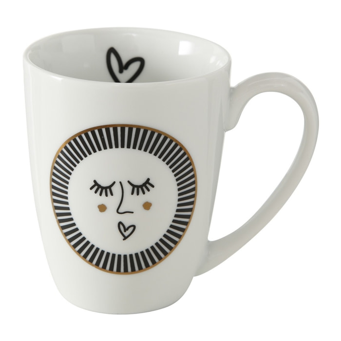 Taza lovers porcelana