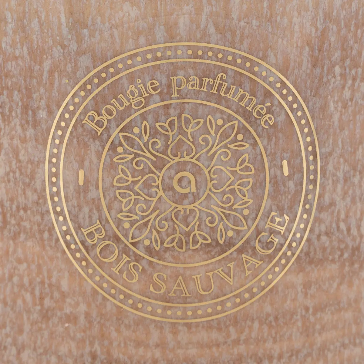 Bougie parfumée Marco 350g pot céramique bois sauvage