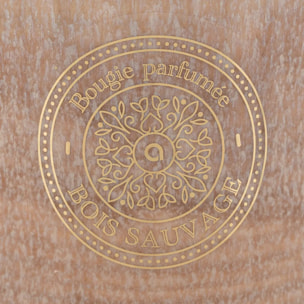 Bougie parfumée Marco 350g pot céramique bois sauvage