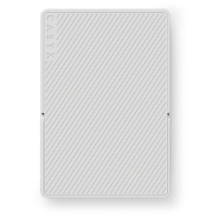 Batterie nomade CASYX 5000 mAh Qi2 MagSafe avec bequille gris