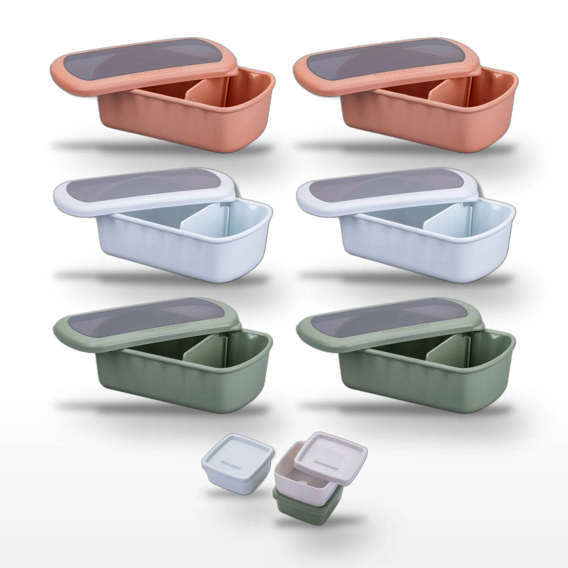 Ensemble de Lunchboxes Fackelmann Storage avec Boîtes à Sauce