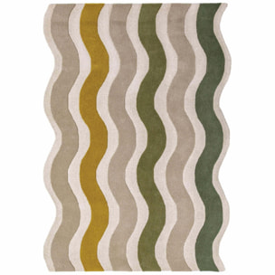 Tapis en laine festonné CASCADE