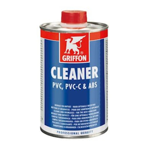 Décapant Cleaner PVC rigide PVC-C et ABS GRIFFON bidon 500 ml - 6120021