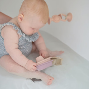 Mushie Pack 5 Barcos Baño Solid