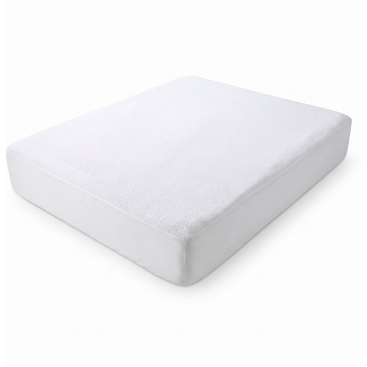Coprimaterasso Intrecci Impermeabile in Microfibra Coral Effetto Vellutato con Rivestimento PU