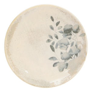 Assiette dessert Silvia D20cm gris