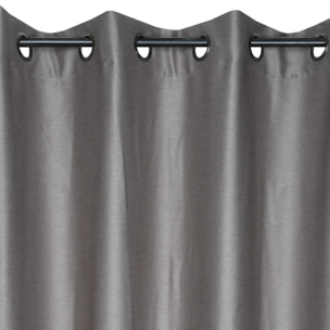 Rideau d'ameublement à croisillons - Taupe