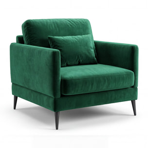 Fauteuil Splendido Velours - 1 Place