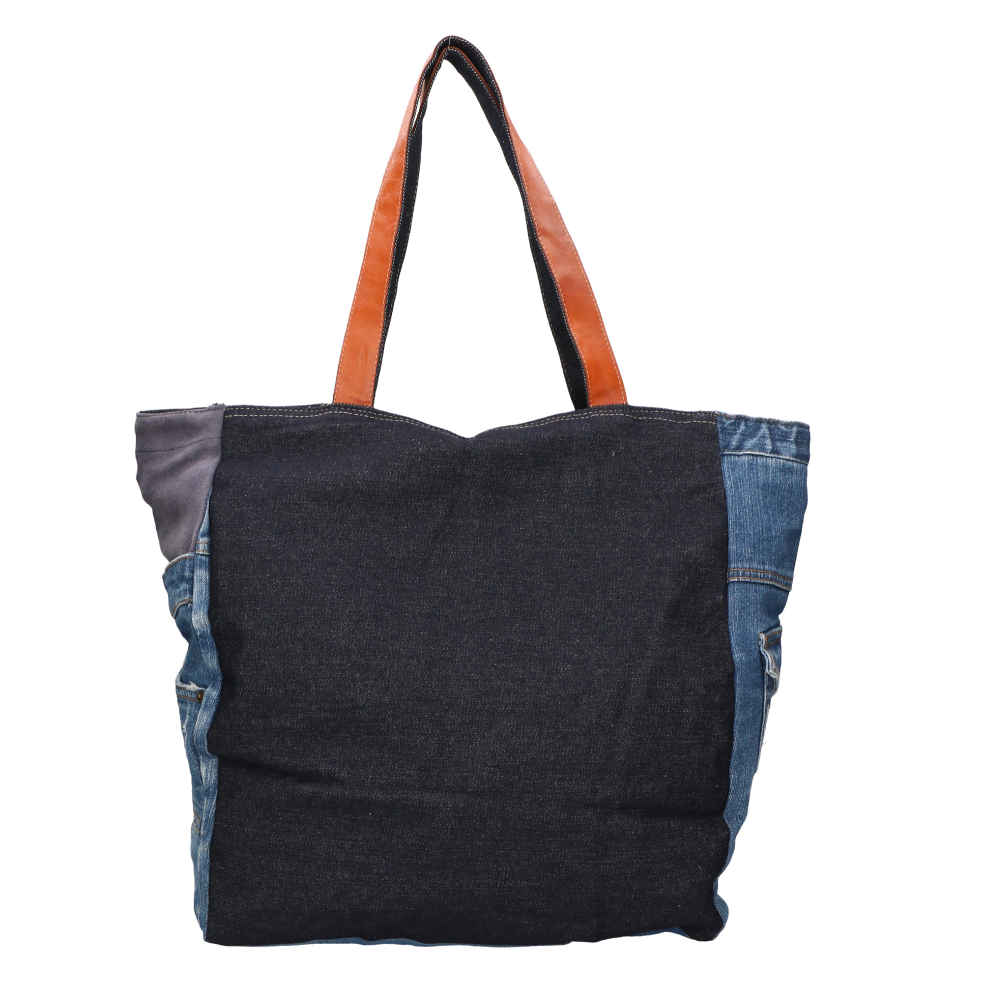 Borsa a spalla da Donna Isotta in Cotone Prodotto Vegano 40x37x18 cm