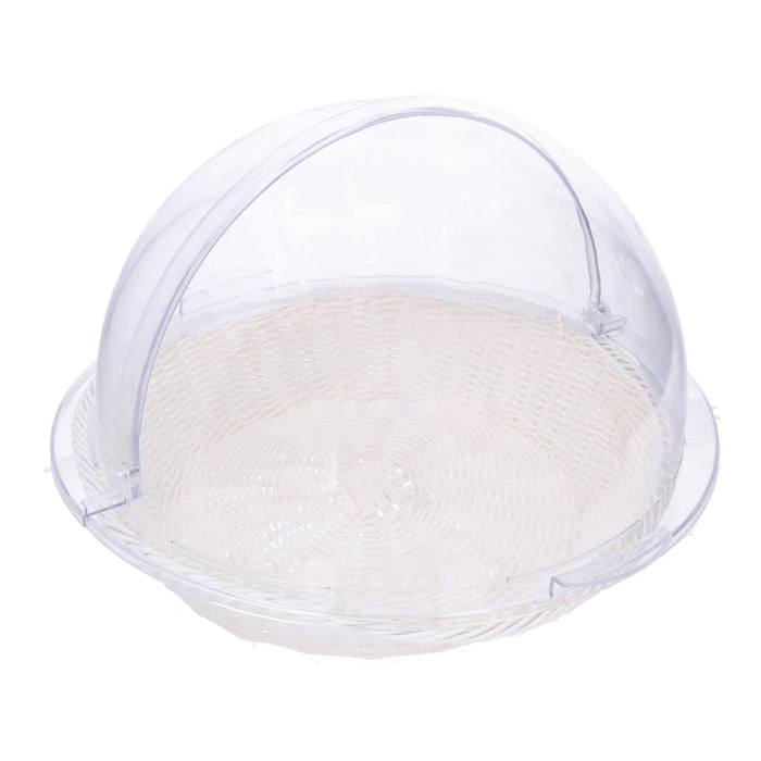 Cesta portapane con cupola tondo cmø41,5h26