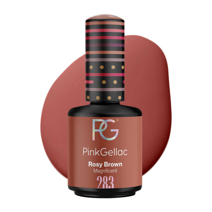 Vernis semi-permanent - 283 Rosy Brown - 15 ml