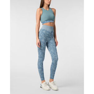PLEIN SPORT Sport Leggings CAMOUFLAGE