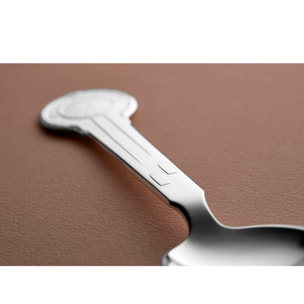 Cuillère de baptême Cloche avec fleurs