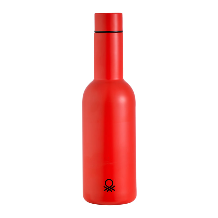 Botella de agua  rojo  benetton