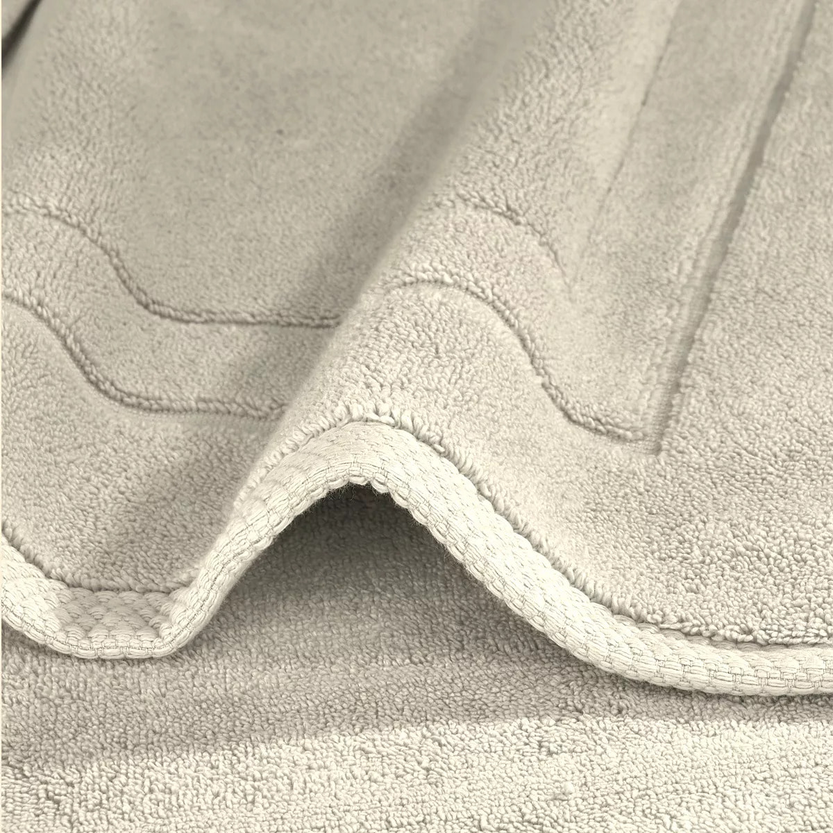 Tapis de bain Elea ivoire