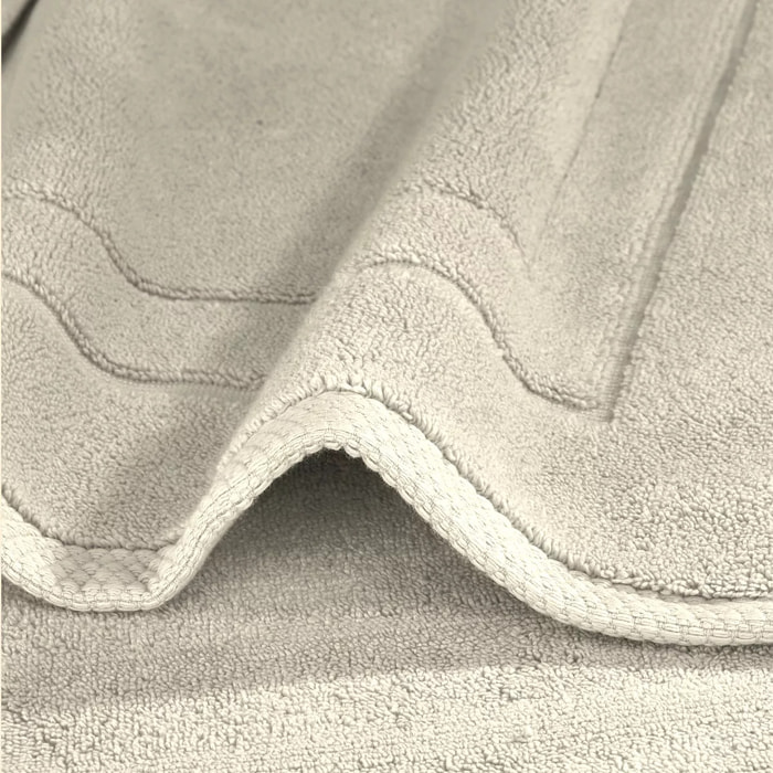 Tapis de bain Elea ivoire