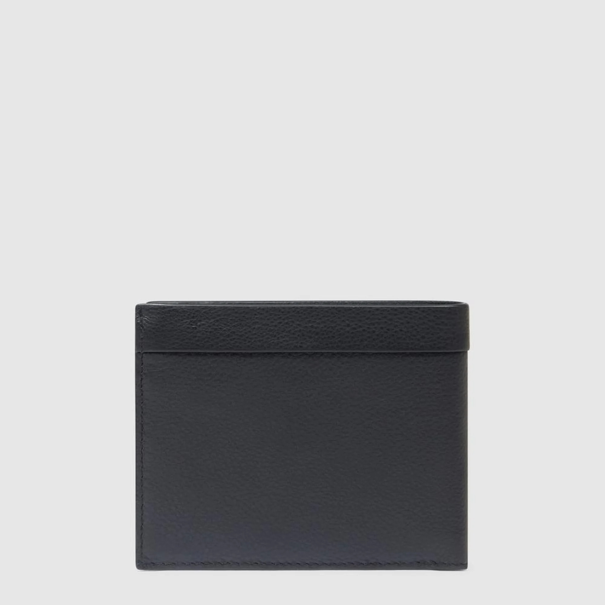 Piquadro Portafogli con portamonete, porta carte di credito, volantino staccabile e protezione RFID