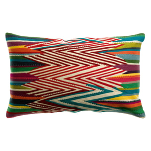 Coussin brodé Zuma