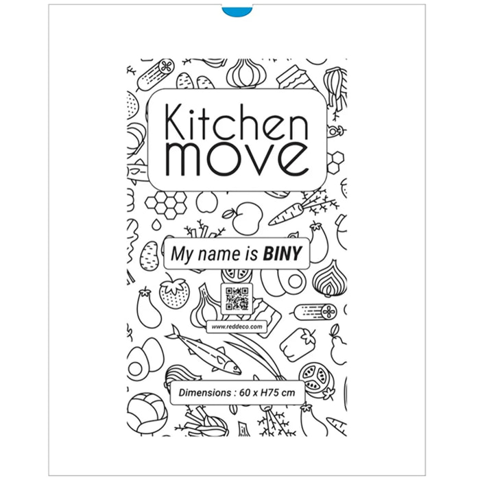 120 sacs poubelles résistants BINY 30L/50L