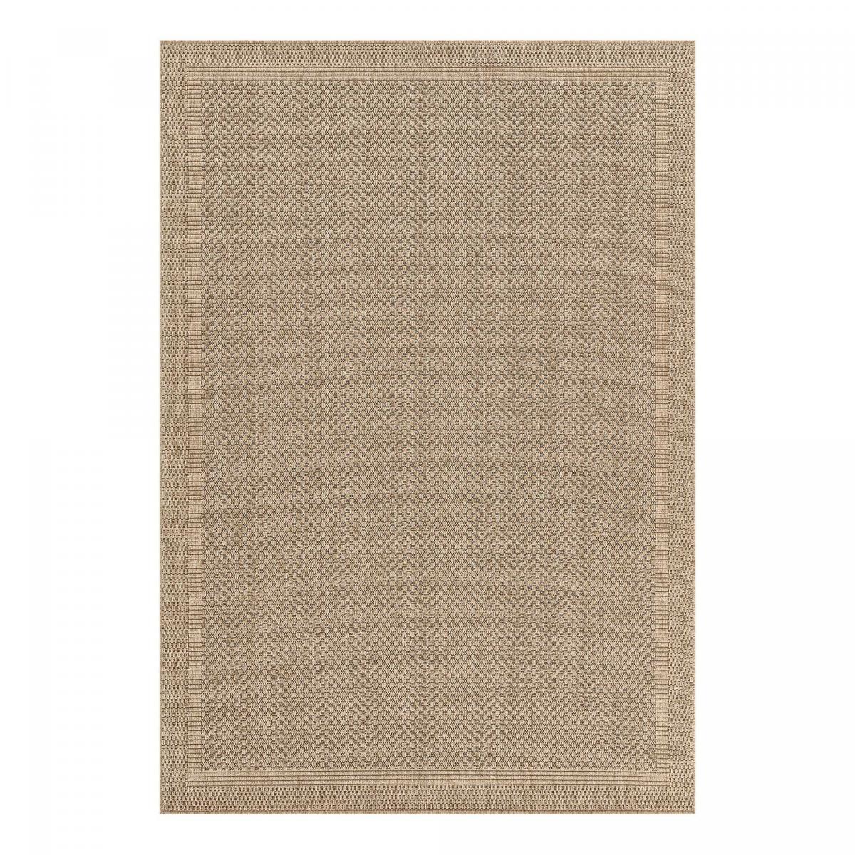 Tapis extérieur, motif faux uni, style kilim, NOLIM 5
