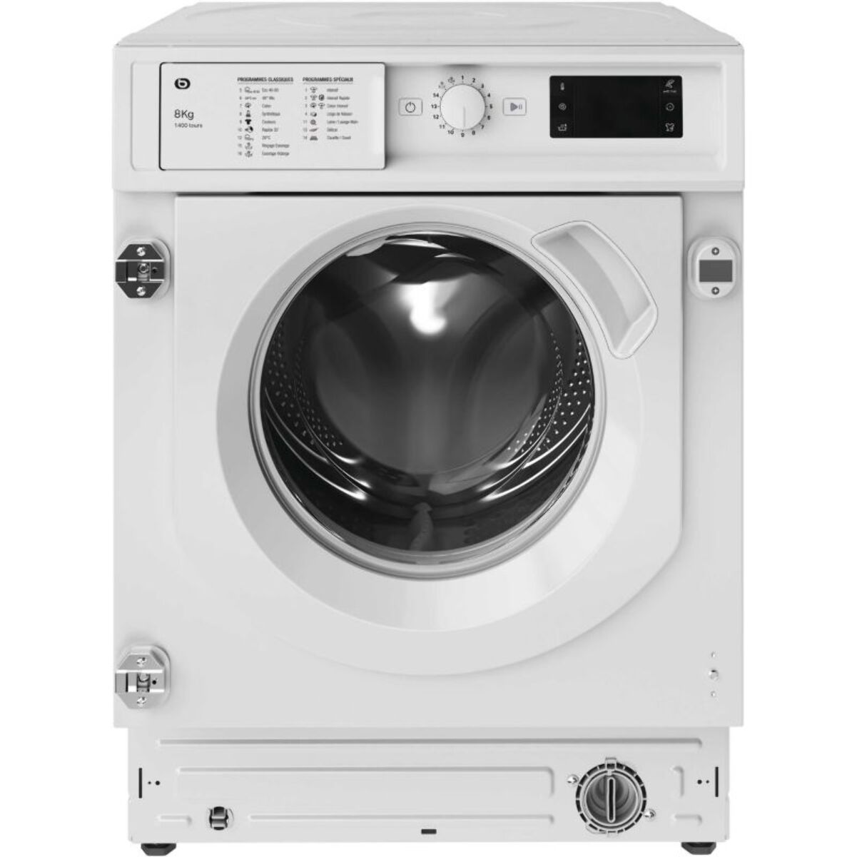 Lave linge hublot encastrable ESSENTIELB EELF814-1b