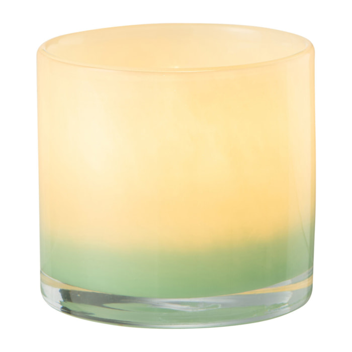 J-Line photophore Jade - verre - vert clair - small