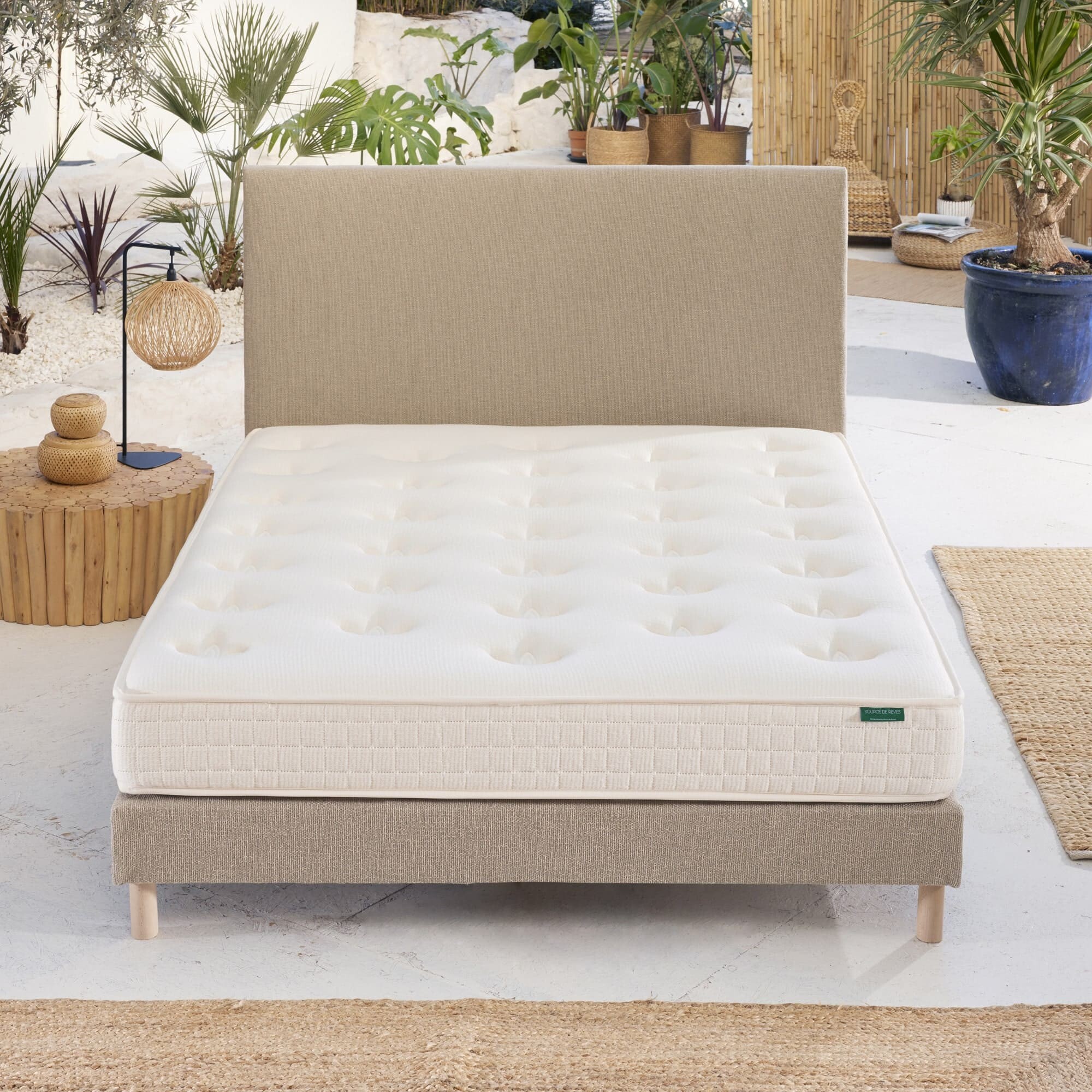 Ensemble matelas Le Latex Naturel + sommier