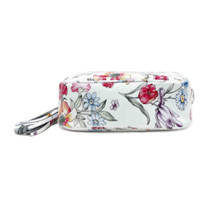 Chicca Borse - Tracollina Clutch Donna in Vera Pelle - Colore Fiori