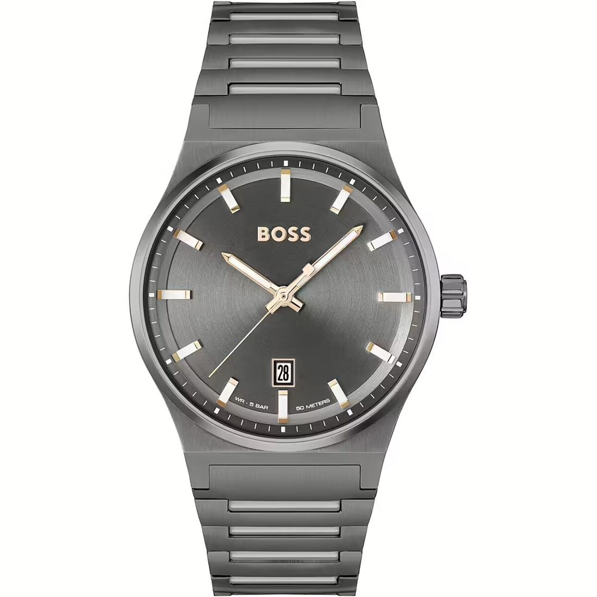 Reloj Boss 1514078 Hombre Analogico Cuarzo con Correa de Acero inoxidable