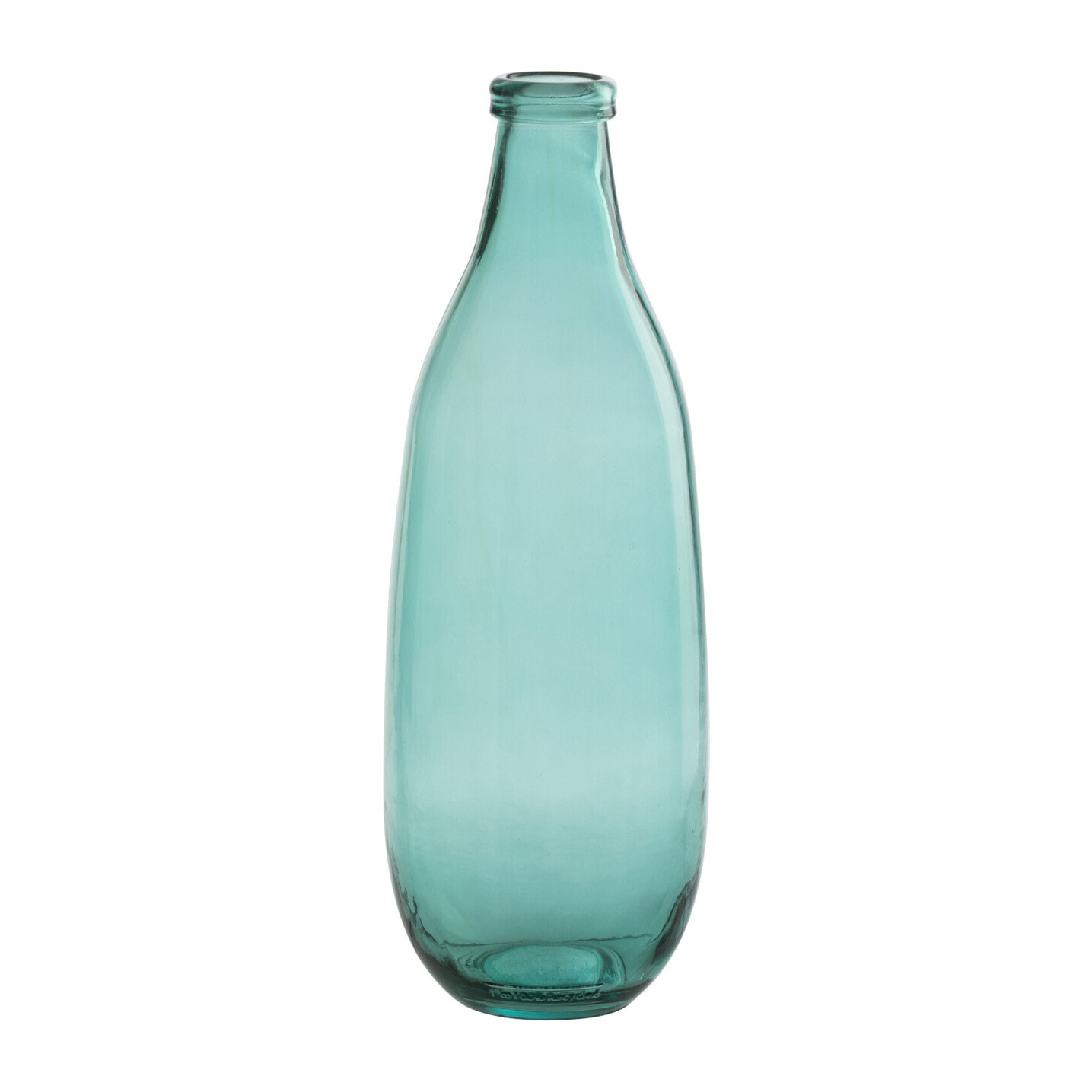 J-Line Vase Bouteille Verre Aqua Small