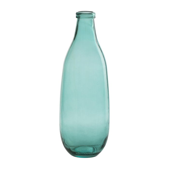J-Line vase Bouteille - verre - aqua - small - 41 cm de hauteur