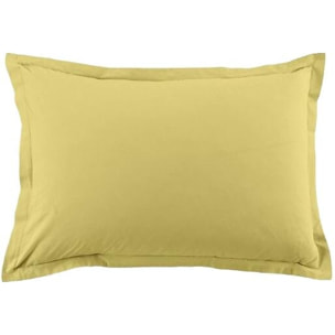 Lot De 2 Taies D'oreiller 100% Coton 57fils Gold