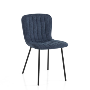 TOMASUCCI set 4 sedie COSY BLUE