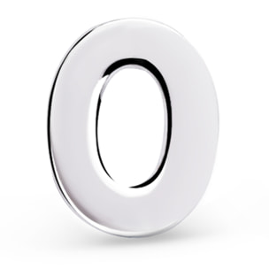 Boucle d'Oreille Number Argent