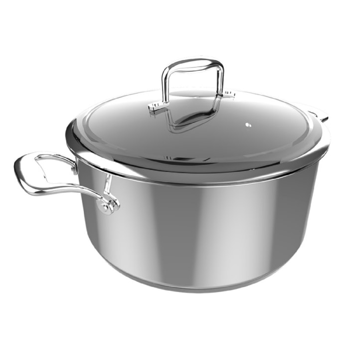 Cecotec Olla y cazo Olla Polka Classy 28 Pot Steel
