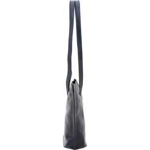 Borsa a spalla  da donna In Vera pelle Made in Italy 27x38,5x10 cm