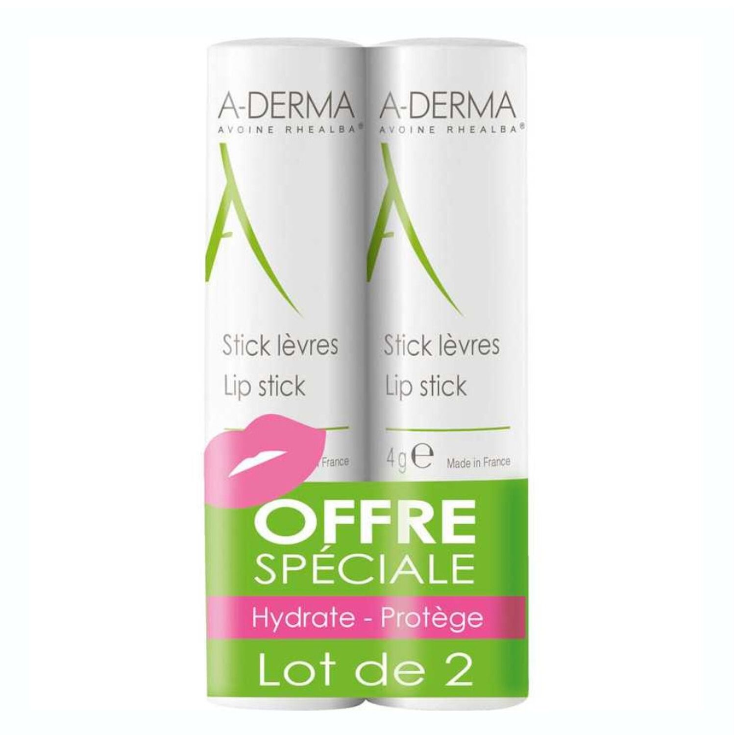 Les Indispensables - Stick Lèvres x 2  4 g