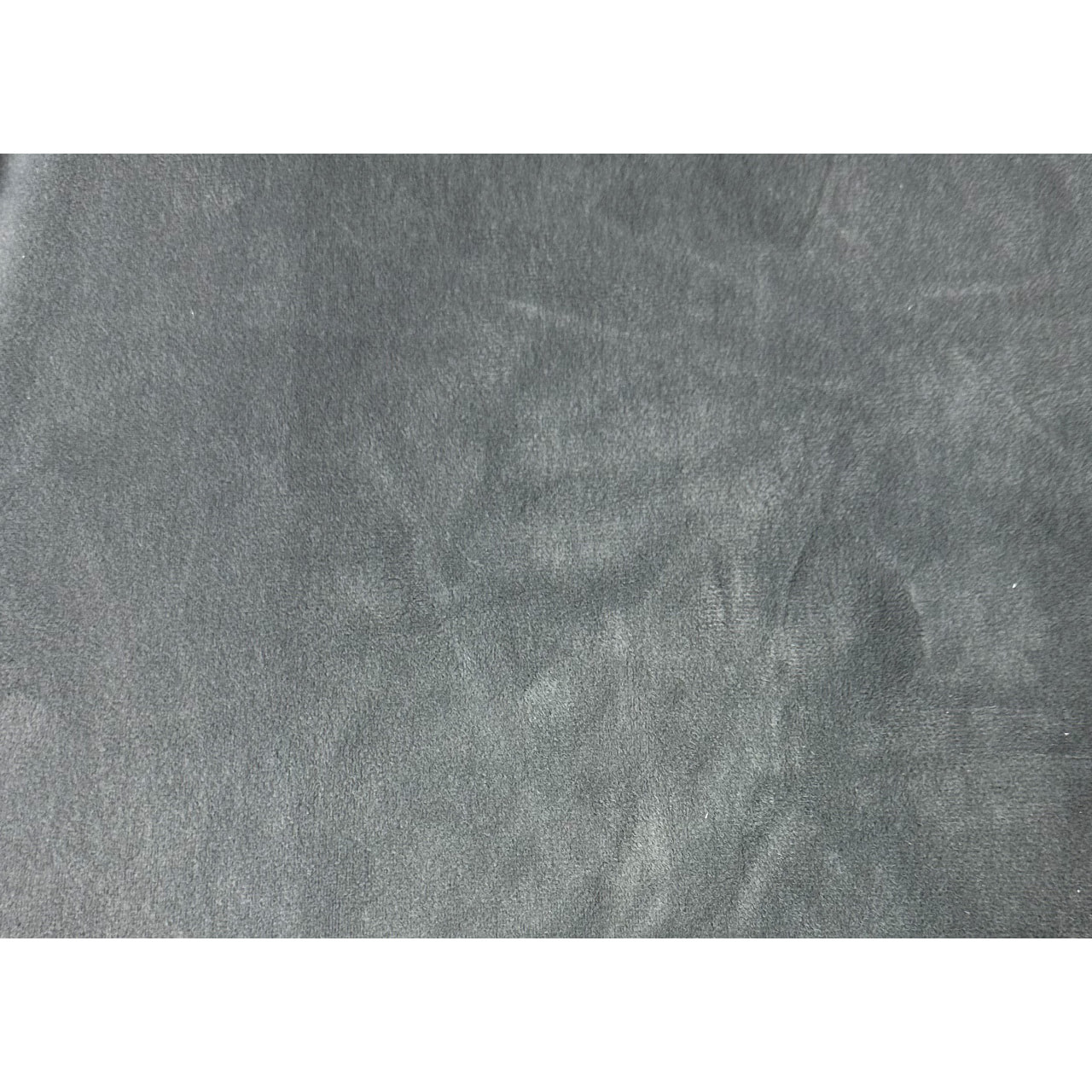 Copridivano 4 Posti Elasticizzato In Tinta Unita Effetto Velluto Modello Morbidissimo Colore Grigio